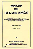 Cuaderno nº 2: Aspectos del Folklore Español  Autor: Miguel Manzano Alonso Edita y distribuye: CI0FF® - ESPAÑA﻿